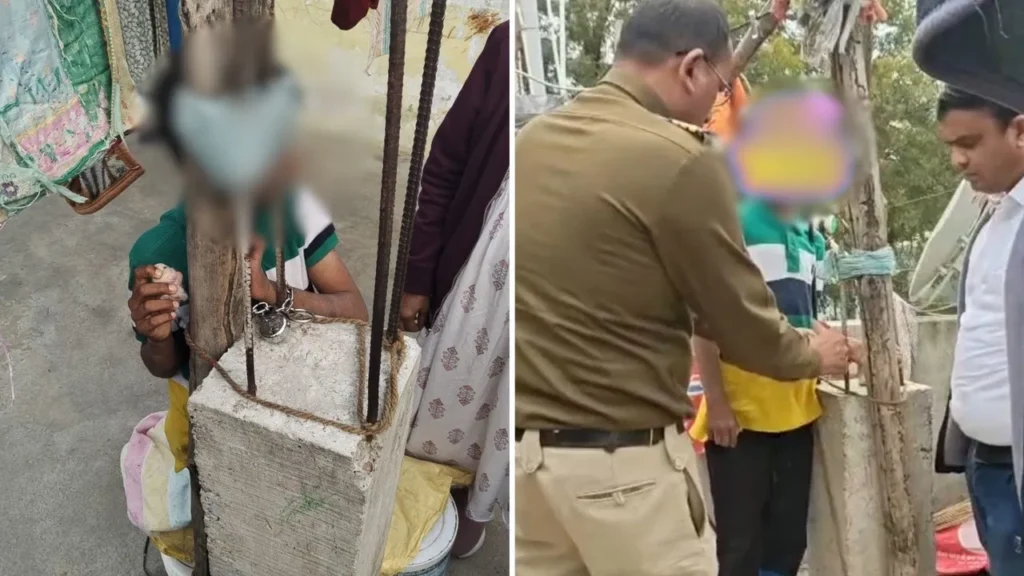 झकझोर देगी नागपुर की ये तस्वीर: घर में जंजीरों से जकड़ा मिला मासूम, अपनों ने ही दी बेड़ियों की सजा