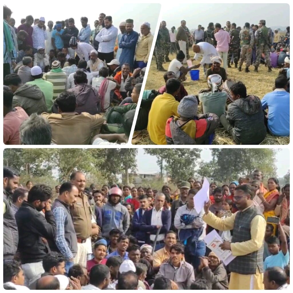 Latehar: NTPC Work Stopped by Villagers in Chandwa’s Ate Village