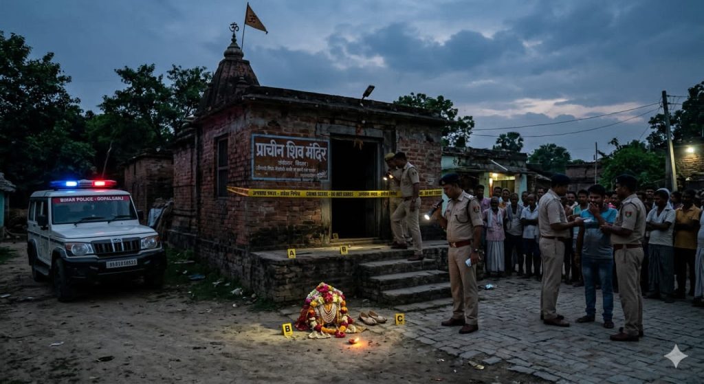 गोपालगंज मंदिर में युवक की रहस्यमयी मौत