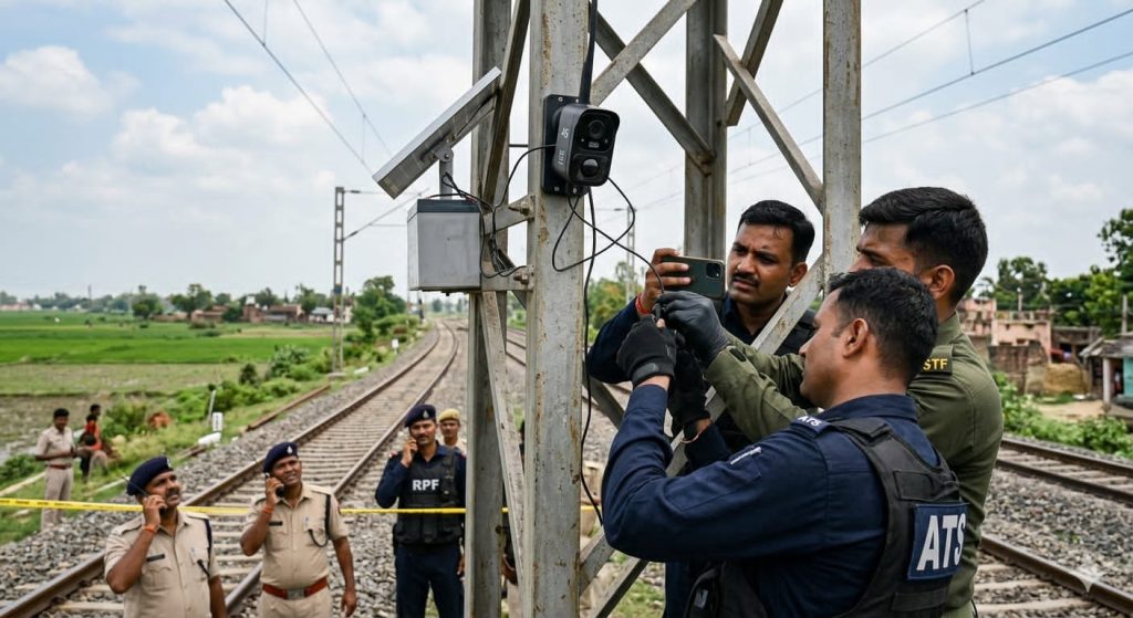 रेलवे सिग्नल टावर पर कौन कर रहा था निगरानी? ATS-STF की जांच से मचा हड़कंप