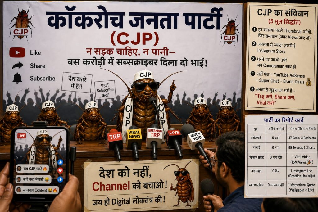 सोशल मीडिया नेता क्या आपको बेच रहे हैं? कॉकरोच पार्टी के असली इरादे! | दैनिक स्टेट