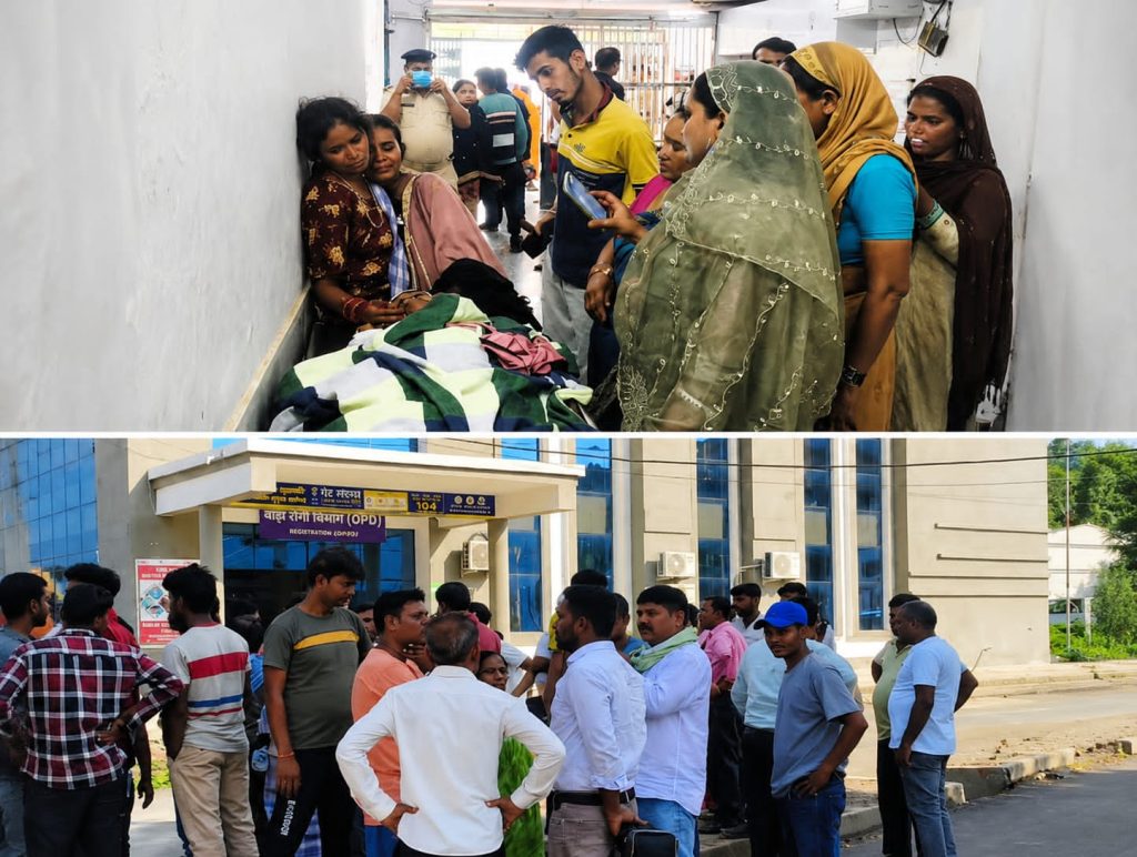 बोरियो-तीन पहाड़ में भीषण टक्कर: पुलिस जवान की मौत