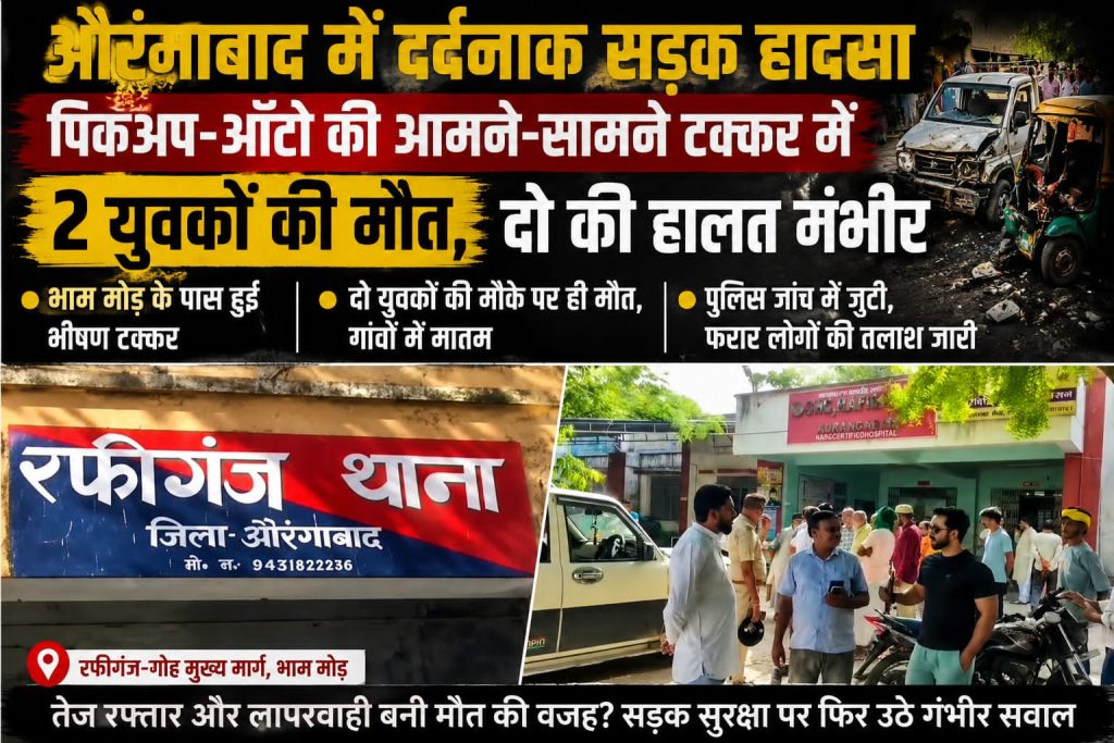 भाम मोड़ पर भीषण हादसा: आमने-सामने की टक्कर ने उजाड़ दिए दो परिवार