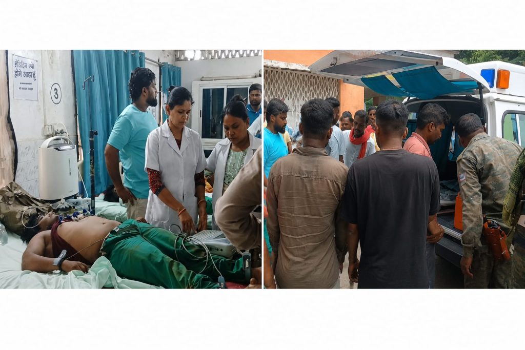 खूंटी में बड़ा हादसा: 11 हजार वोल्ट लाइन से टकराया जगन्नाथ रथ, 2 छात्रों की मौत खूंटी के तोरपा में जगन्नाथ रथ हादसे का घटनास्थल